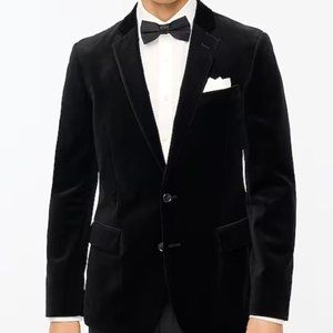 **BRAND NEW** Slim-fit Thompson suit jacket in velvet Item BL220 sz 36R